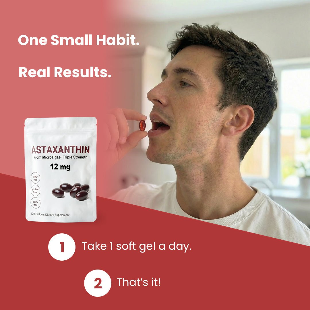Celvara Astaxanthin 12mg Softgels - Celvara